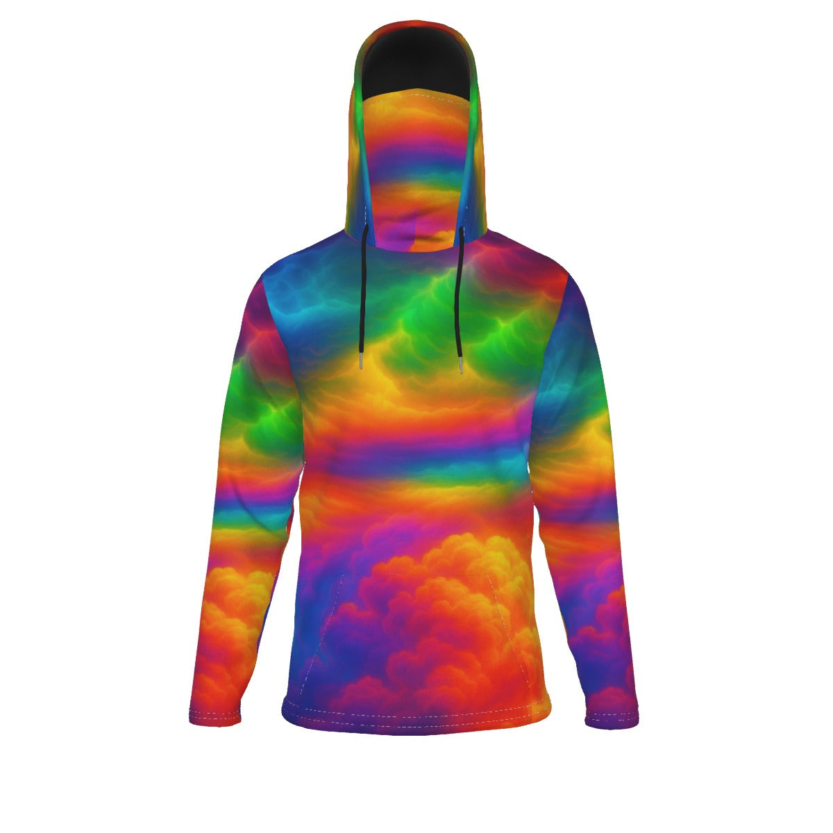 Men's Pullover Hoodie With Mask - view 1
