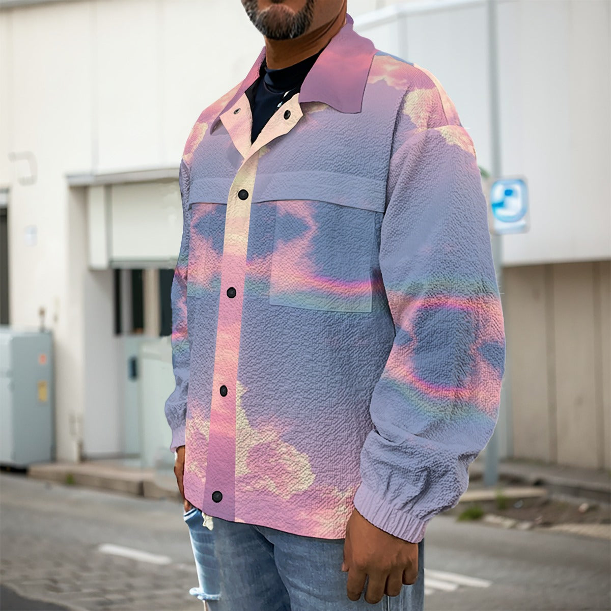 Men's Casual Lapel Jacket
