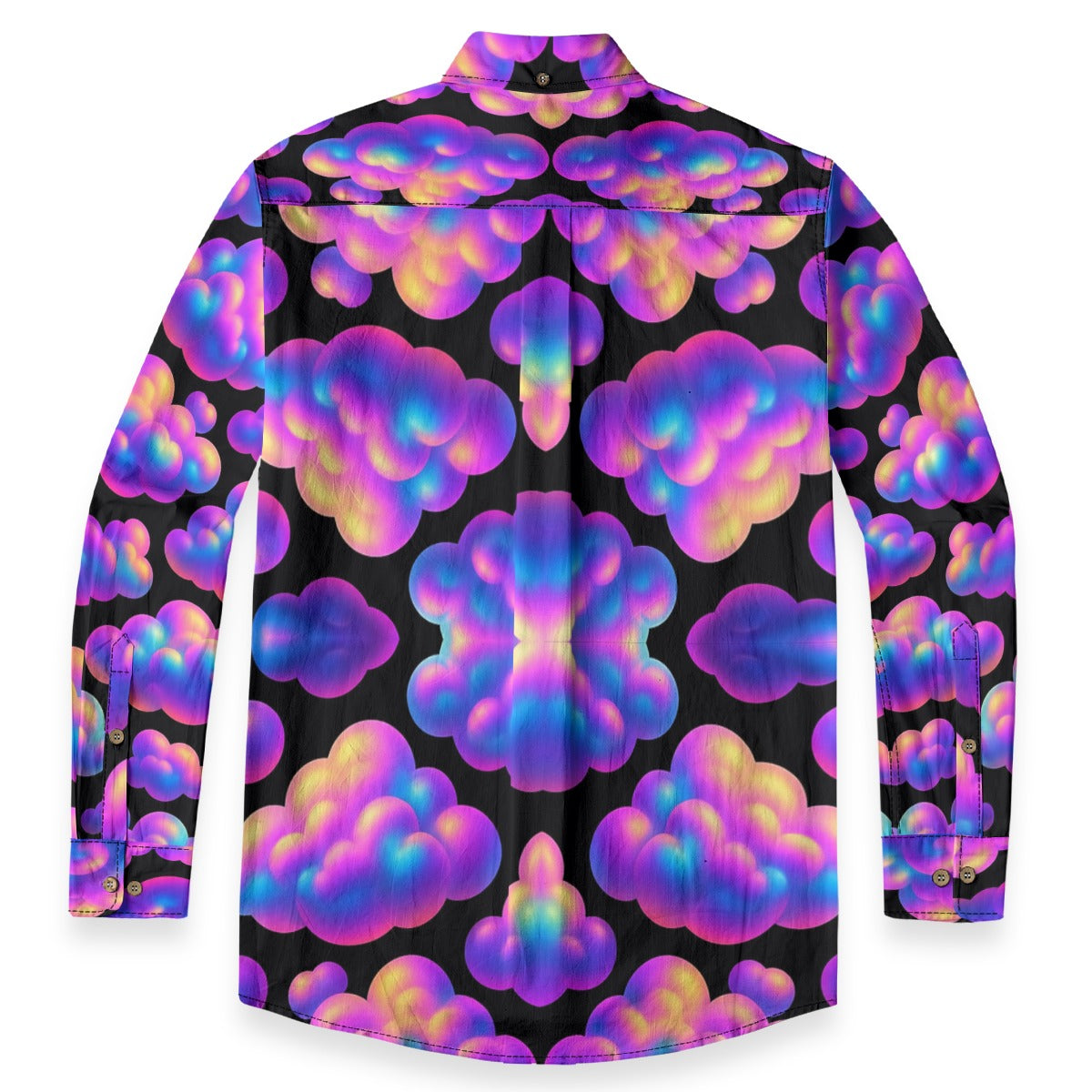 Men's Casual Lapel Long Sleeve Shirt|125GSM Cotton