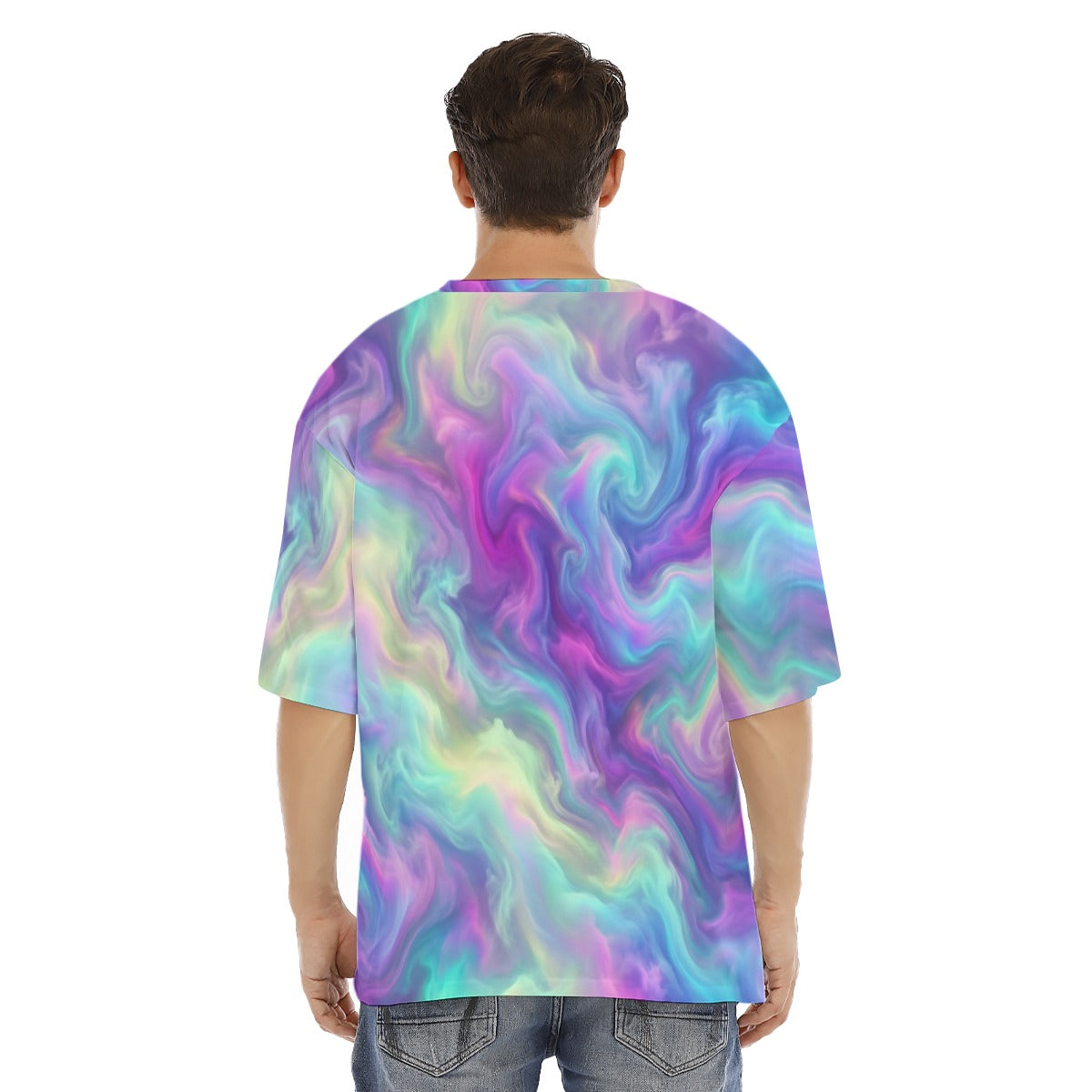 Men's Drop Shoulder T-shirt With Short Sleeve
