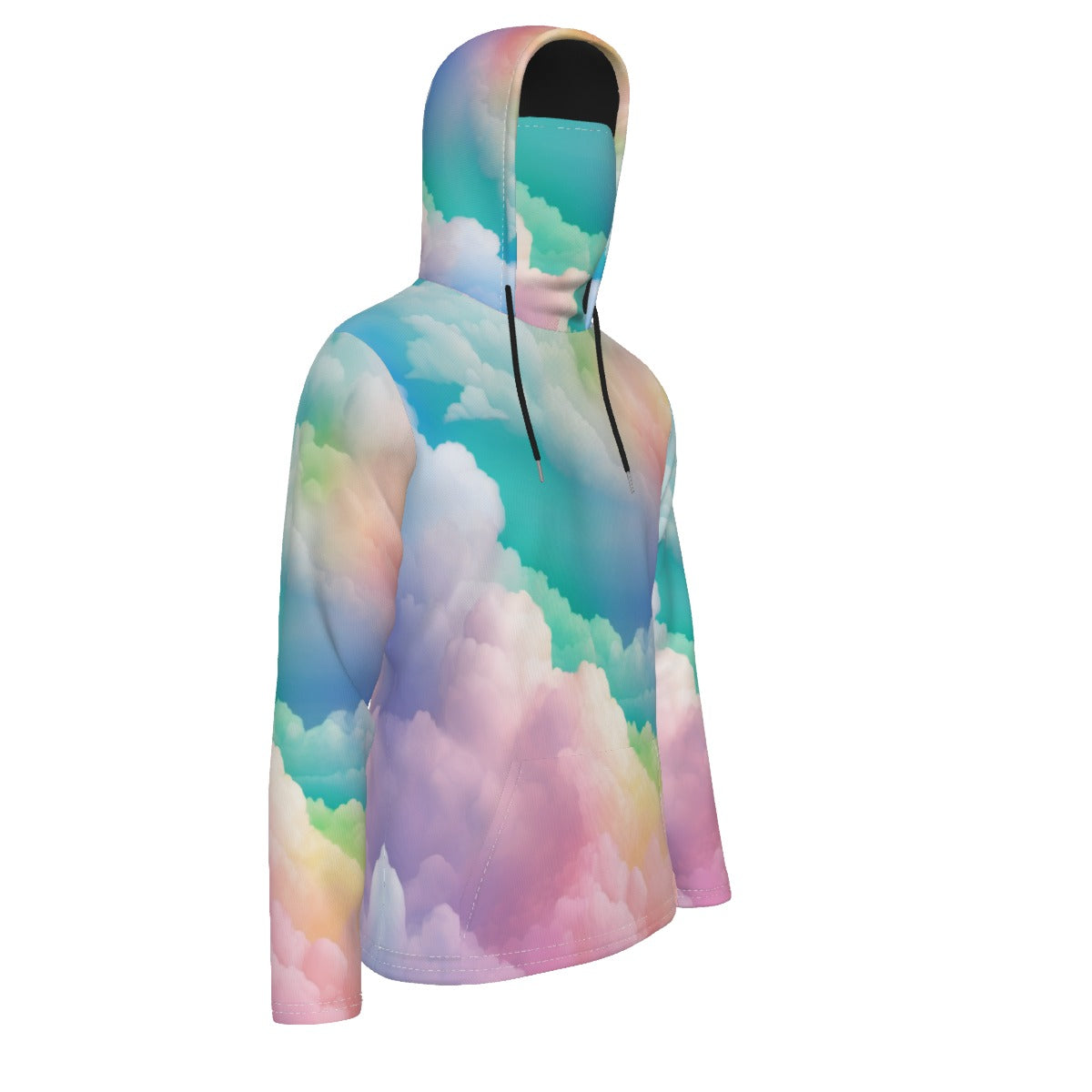 Men's Pullover Hoodie With Mask - view 4