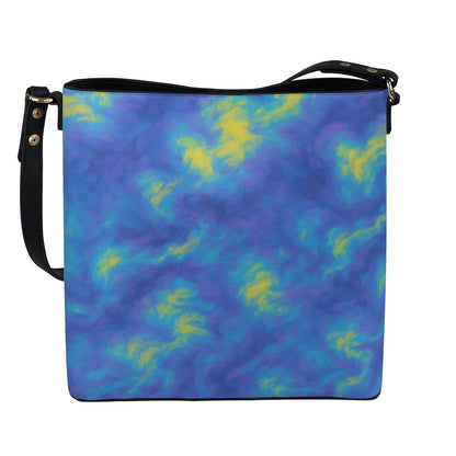 Unisex Minimalist Square Crossbody Bucket Bag