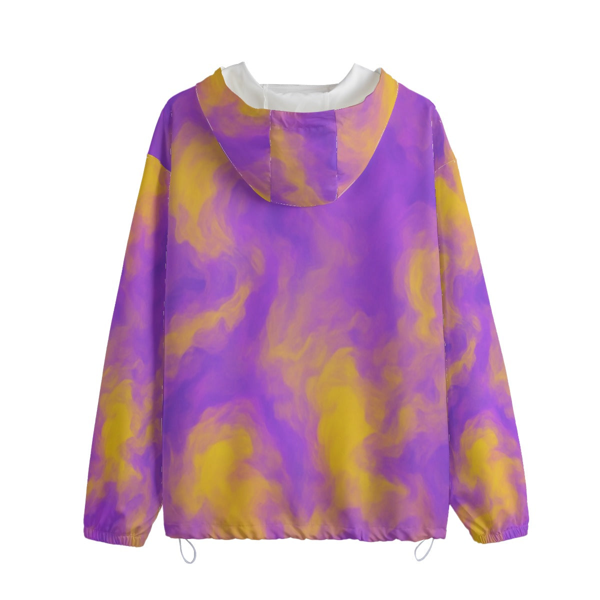 Unisex Pullover Jacket With Zipper Closure