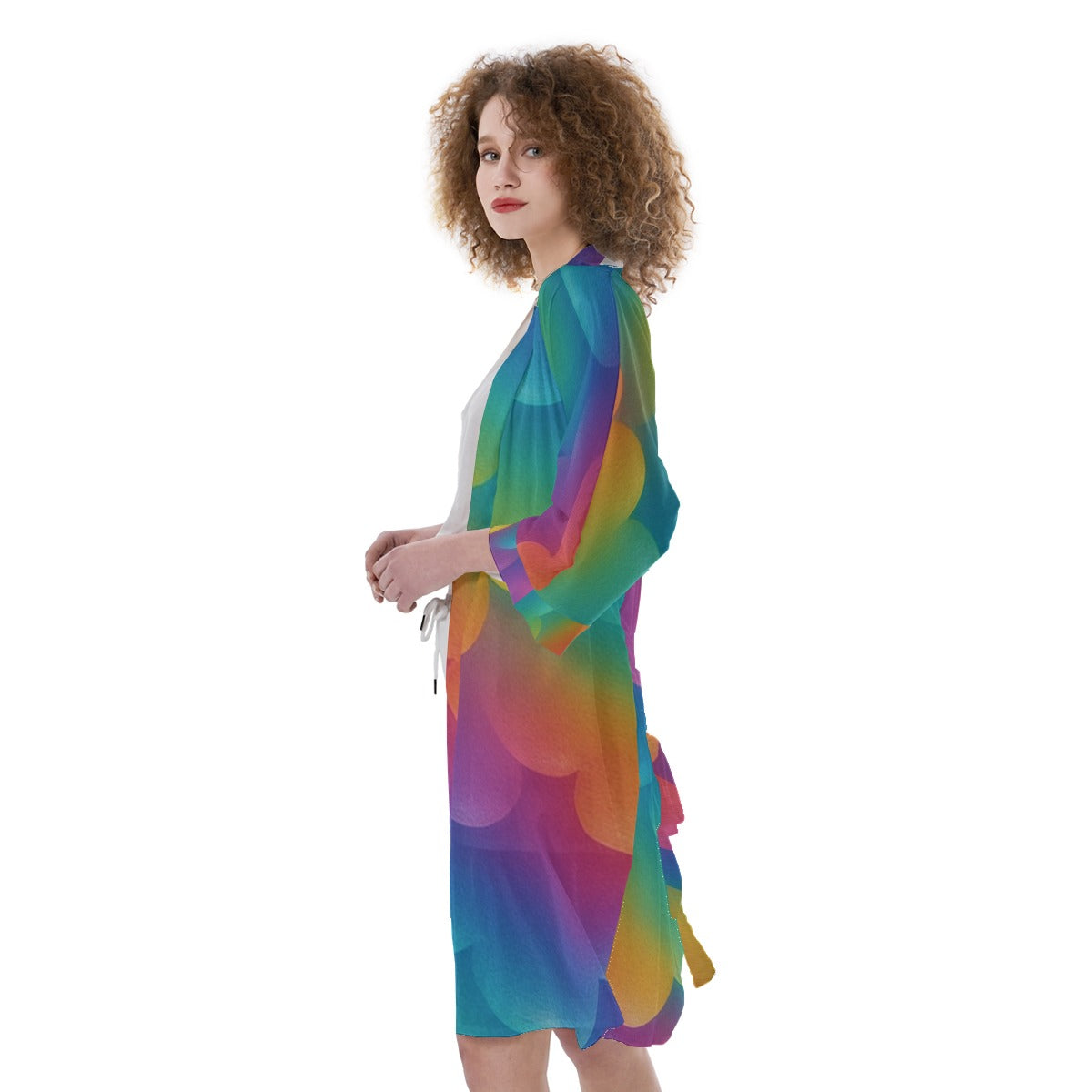 Women's Satin Kimono Robe