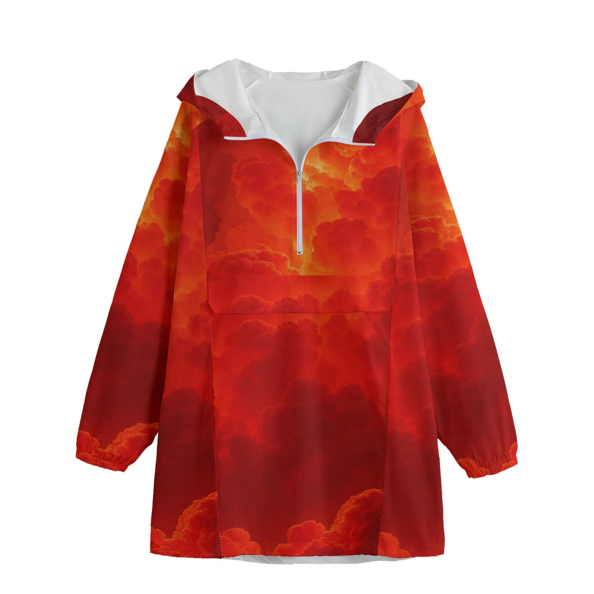 Unisex Windbreaker Long Jacket