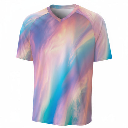 Unisex Men’s V-Neck Short Sleeve T-Shirt