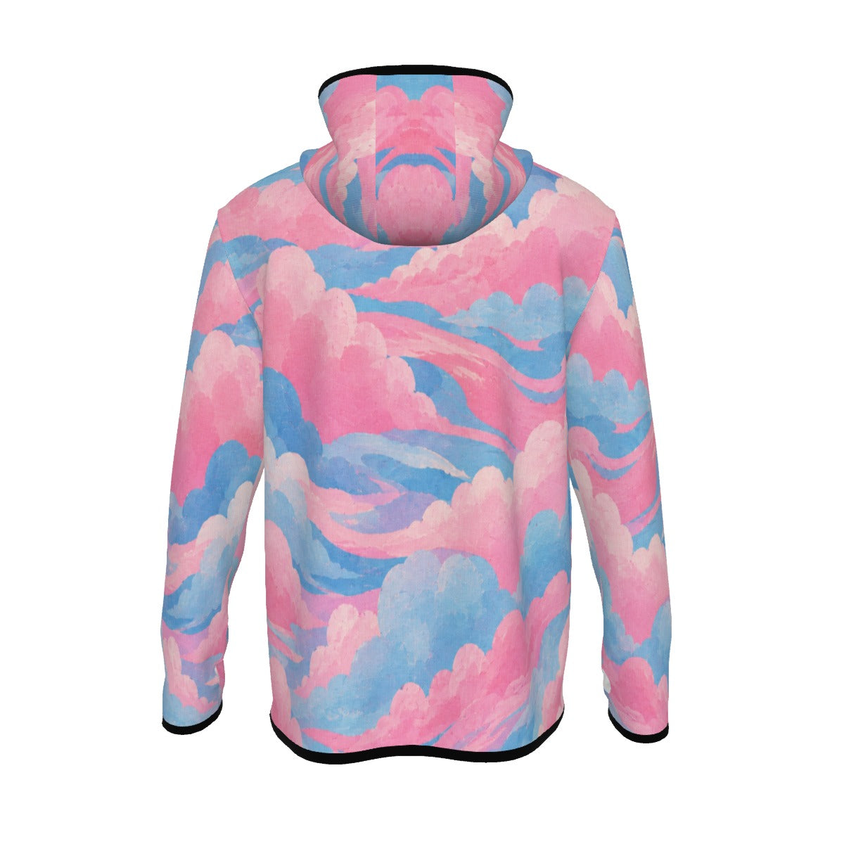 Men's Stylish Hoodie with Thumb Hole Design - view 2