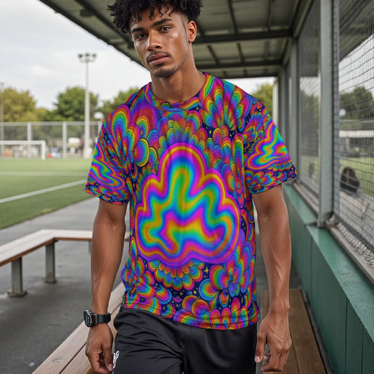 Unisex Drop Shoulder Crew Neck T-Shirt