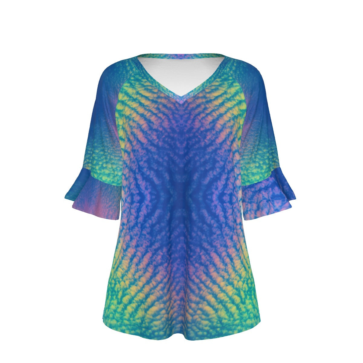 Women's T-shirt With Bell Sleeve