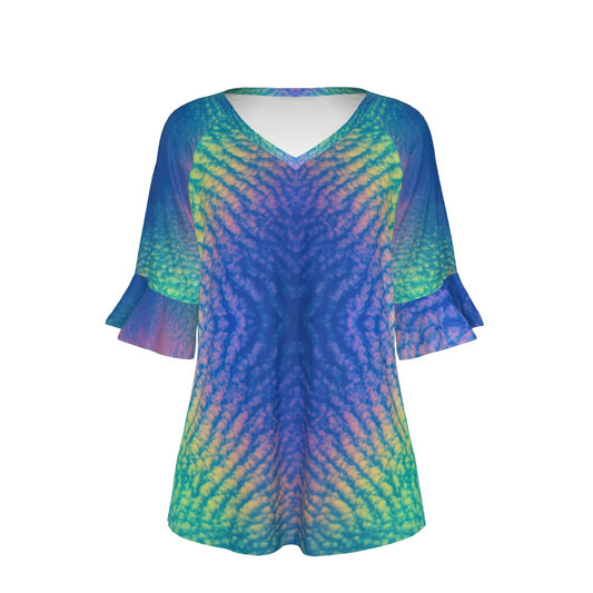 Women's T-shirt With Bell Sleeve