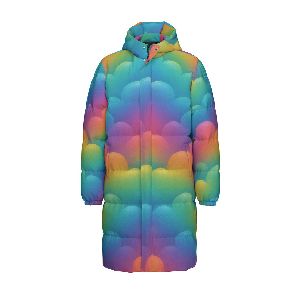 Unisex Long Down Jacket