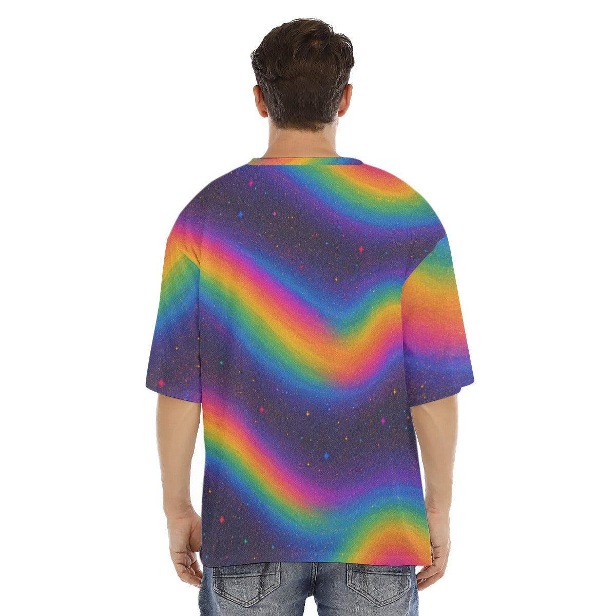 Men's Drop Shoulder T-shirt With Short Sleeve