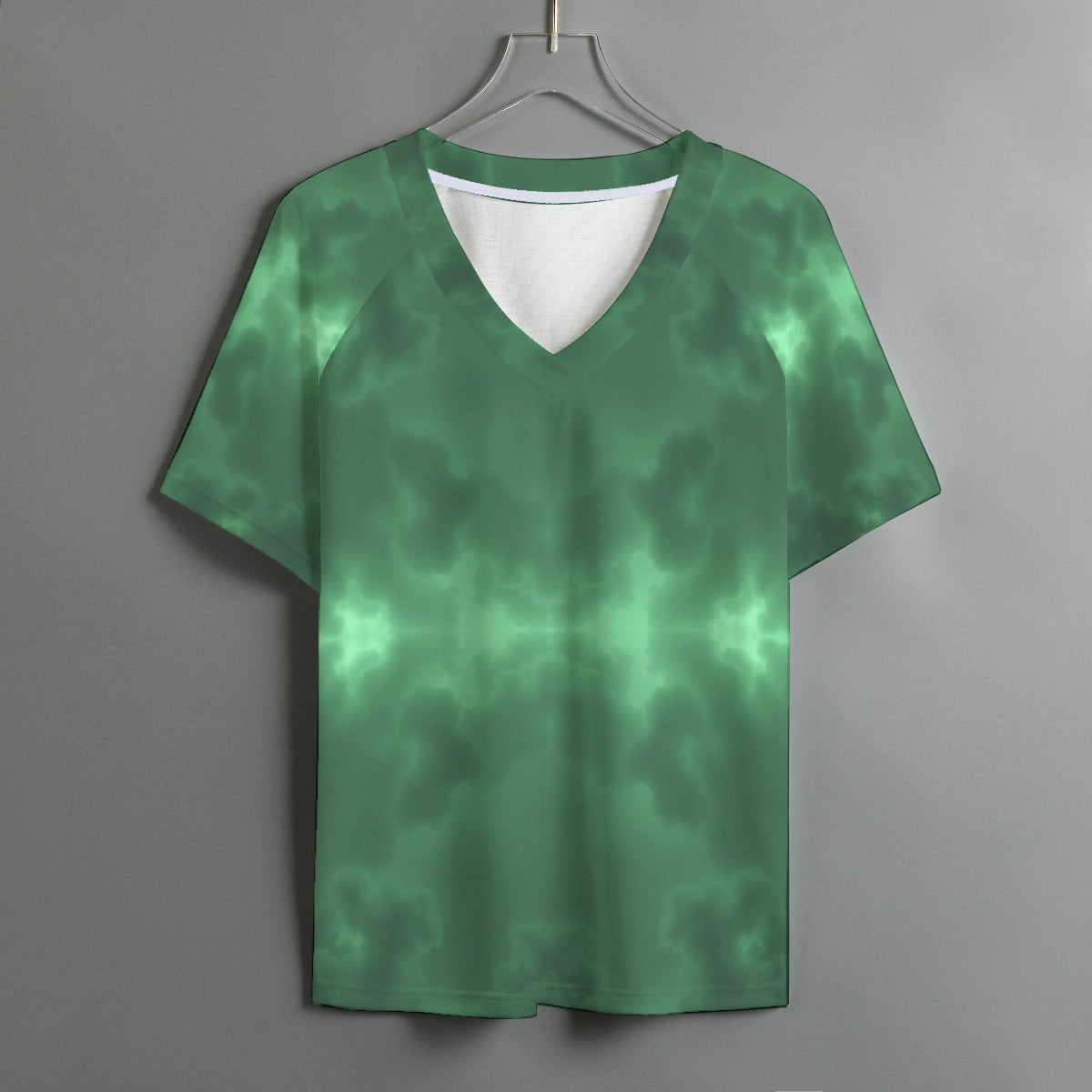 Women's V-neck T-shirt With Short Sleeve