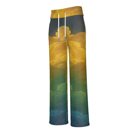 Women's High-waisted Straight-leg Trousers