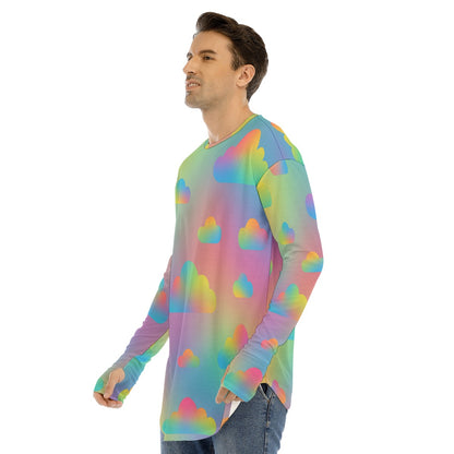 Men's Fingerless Long Sleeve T-shirt