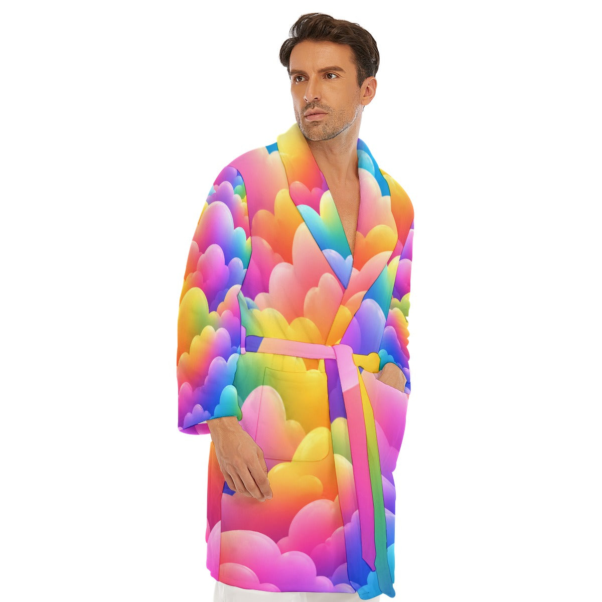 Men's Borg Fleece Robe