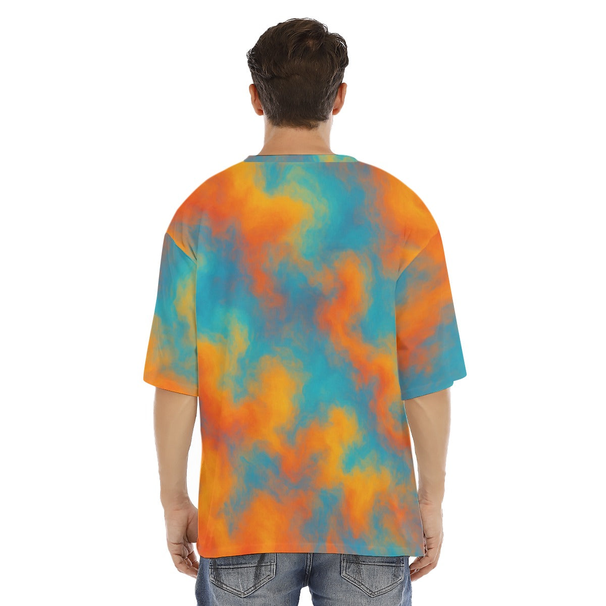 Men's Drop Shoulder T-shirt With Short Sleeve