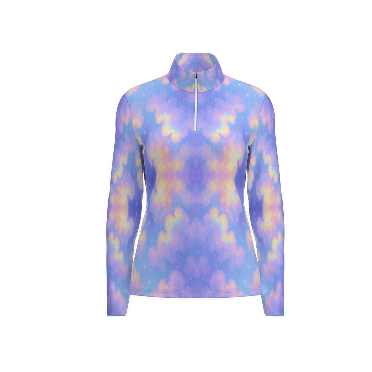 Women's Sports Collar Jersey With Long Sleeve