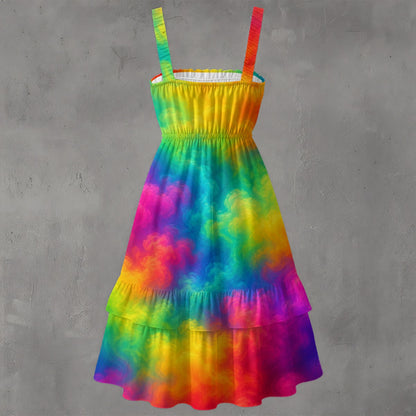 Women‘s Ruffle Hem Dress