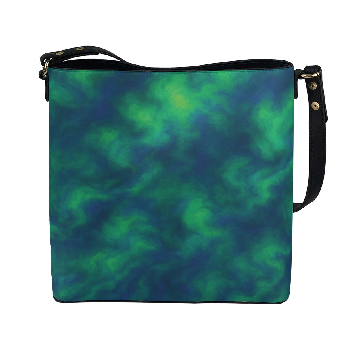 Unisex Minimalist Square Crossbody Bucket Bag