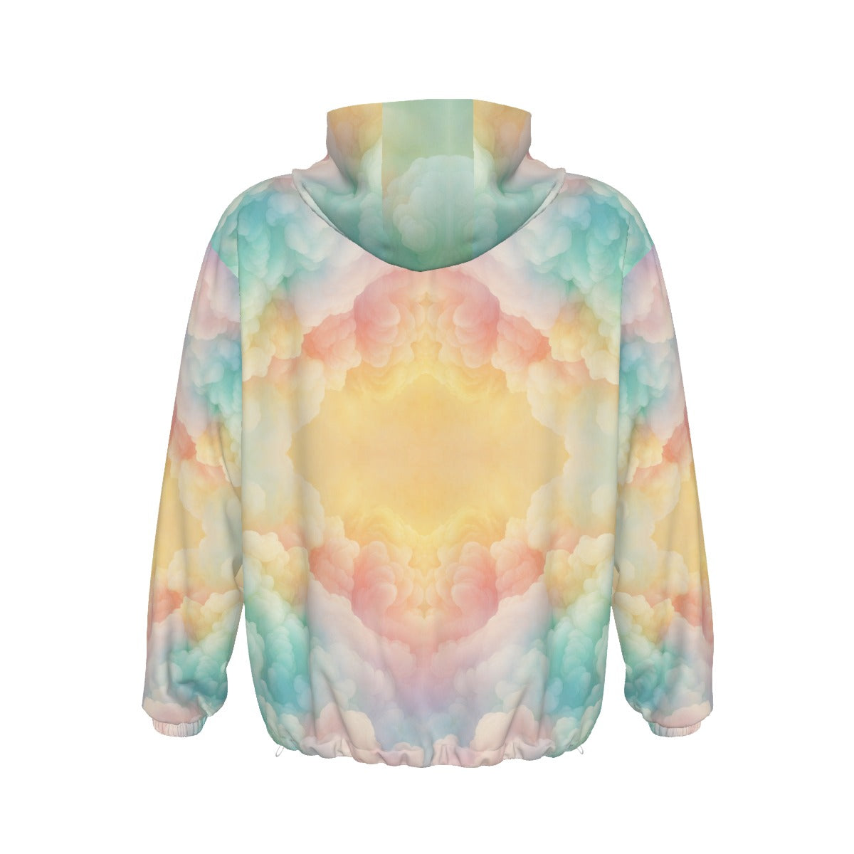 Unisex Pullover Jacket With Zipper Closure