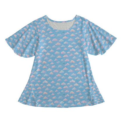 Women's Round Neck T-shirt With Short Sleeve