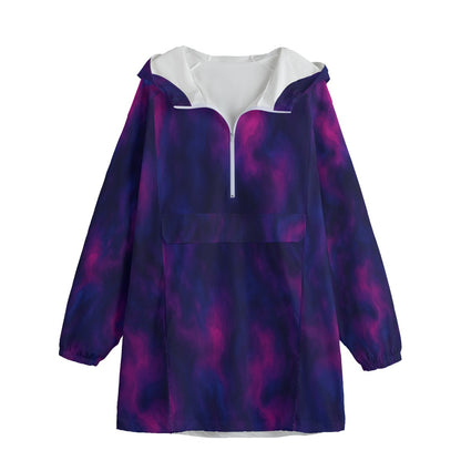 Unisex Windbreaker Long Jacket