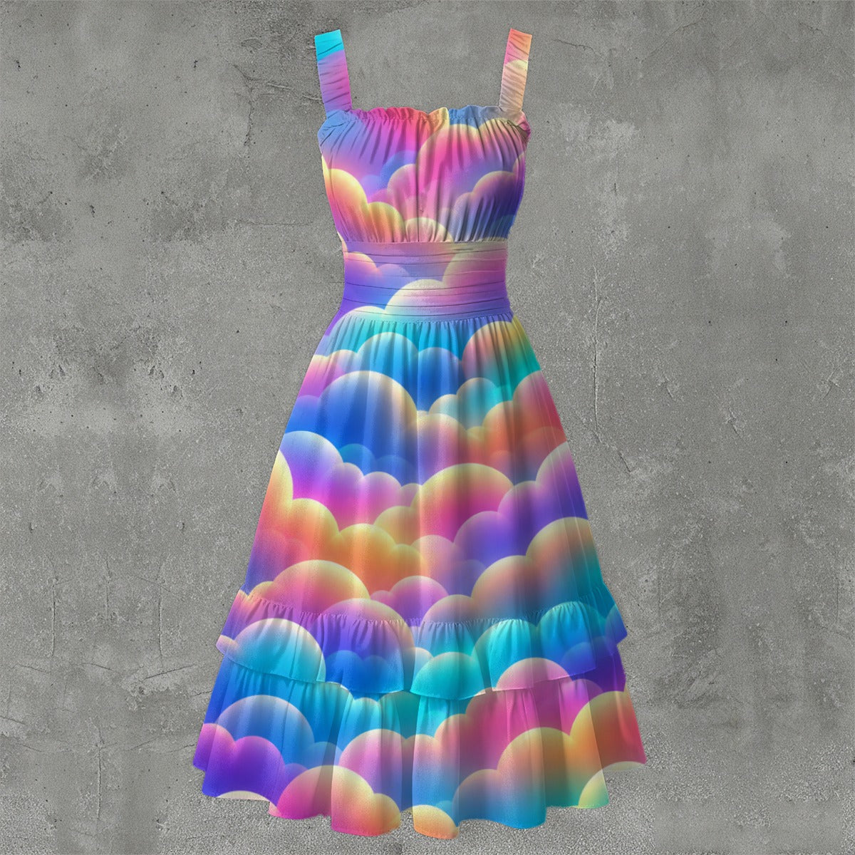 Women‘s Ruffle Hem Dress