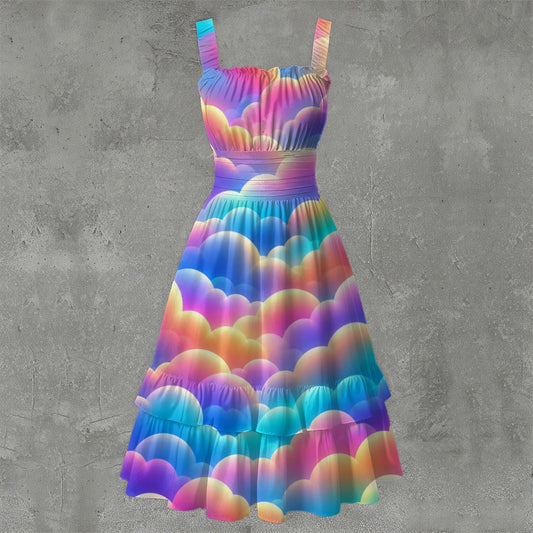 Women‘s Ruffle Hem Dress