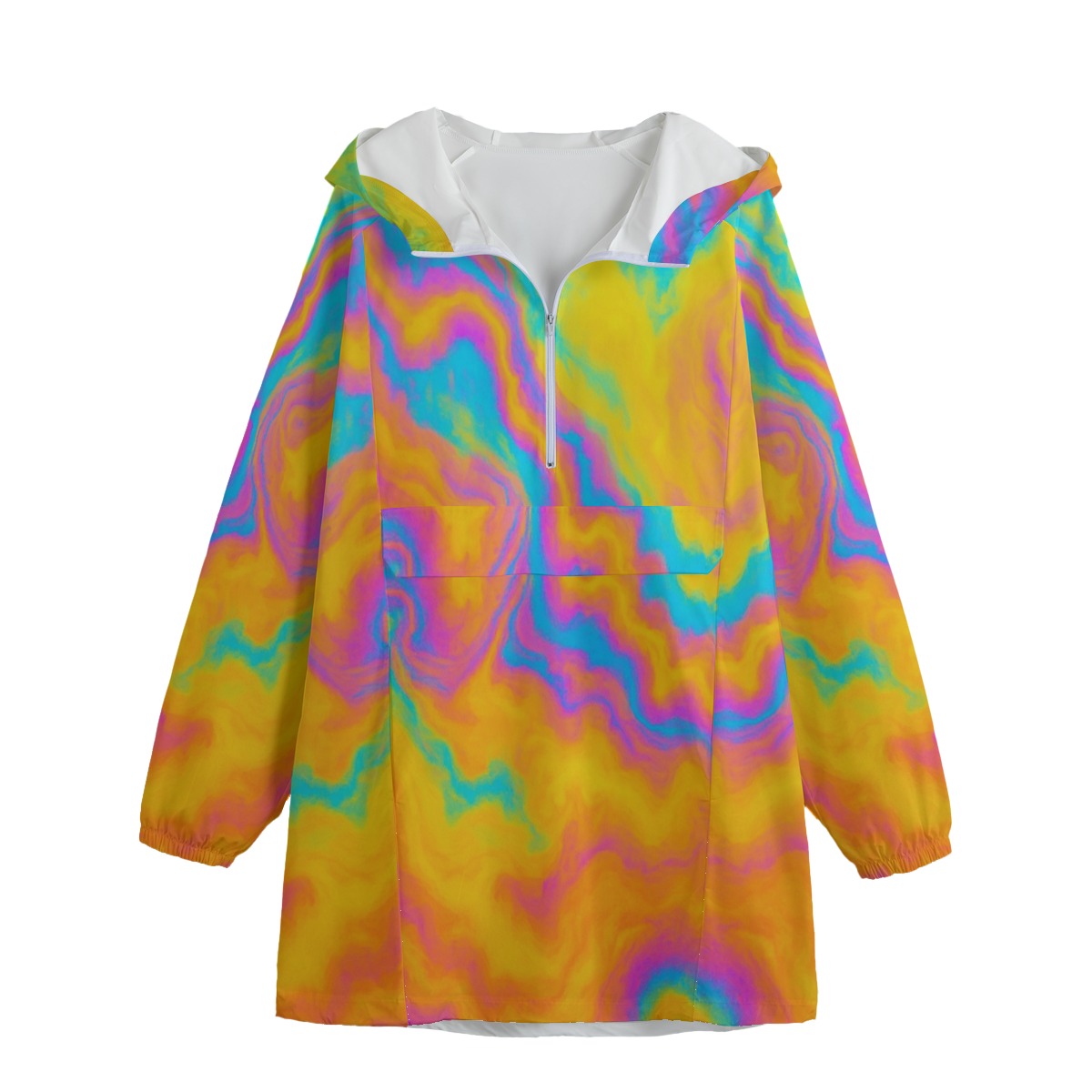 Unisex Windbreaker Long Jacket