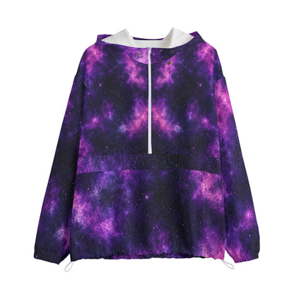 Unisex Pullover Jacket With Zipper Closure - view 1