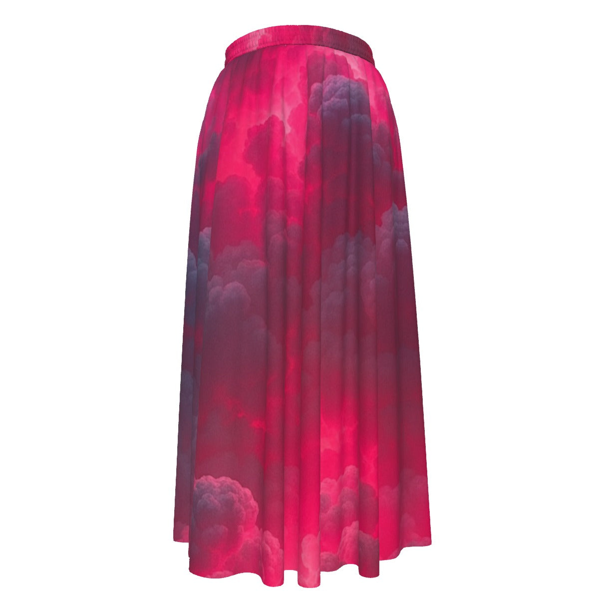 Women's Maxi Chiffon Skirts With Lining