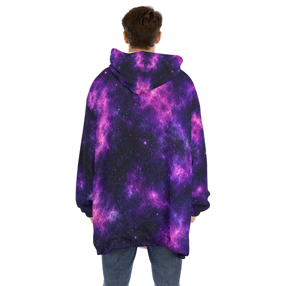 Unisex Sherpa-Fleece Hoodie Blanket - view 4