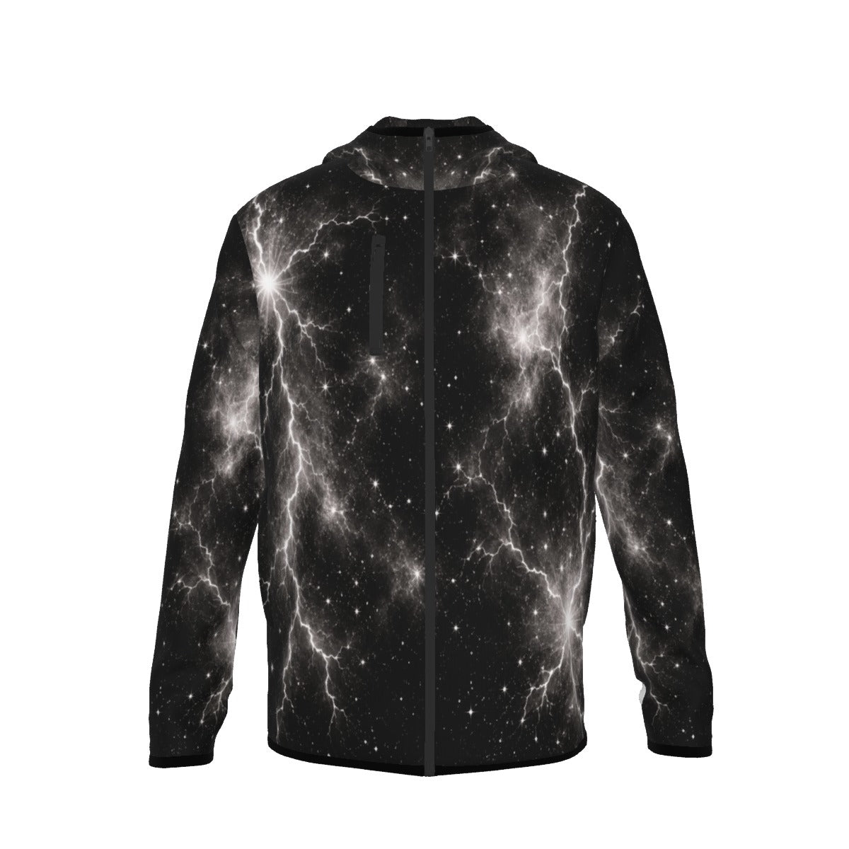 Men's Stylish Hoodie with Thumb Hole Design - view 1