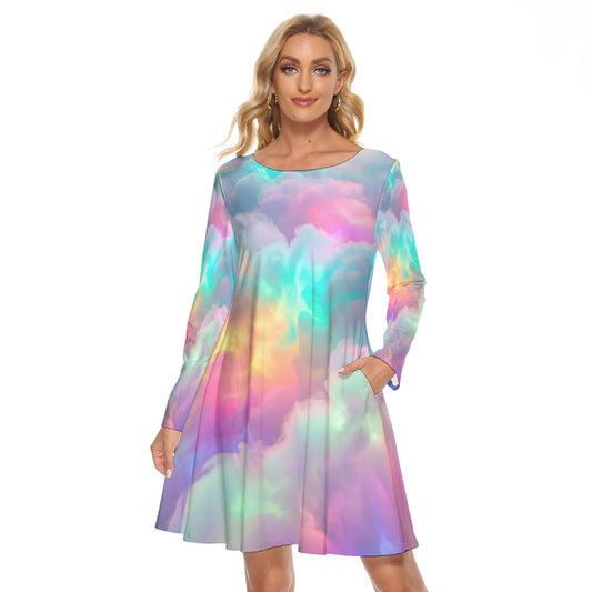Women's Crew Neck Dress
