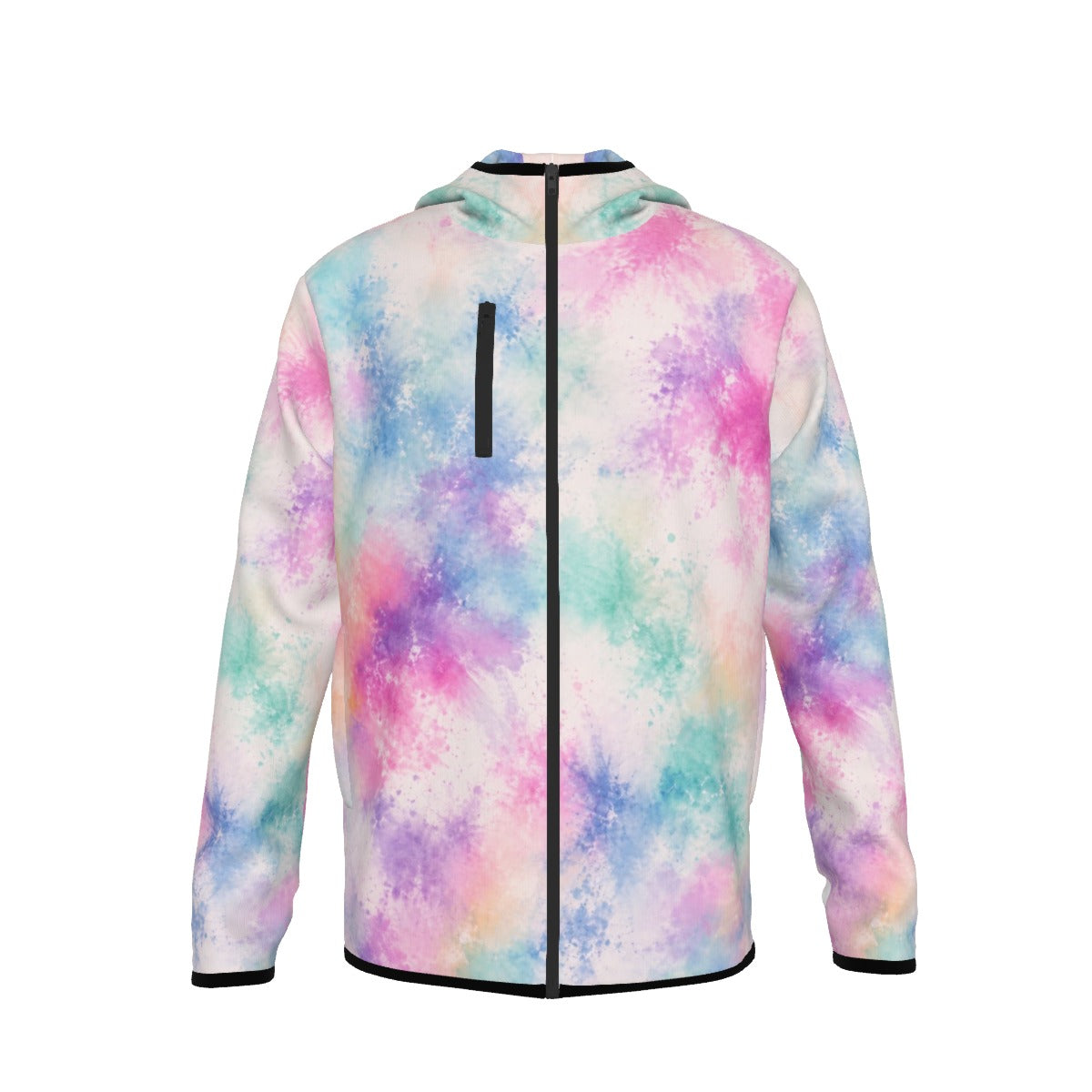Men's Stylish Hoodie with Thumb Hole Design - view 1