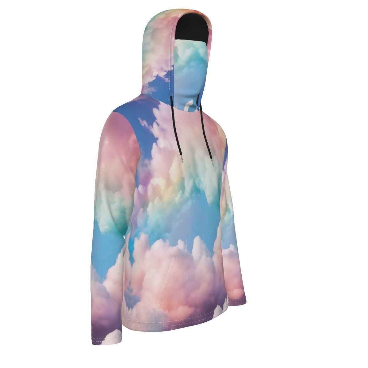Men's Pullover Hoodie With Mask - view 4