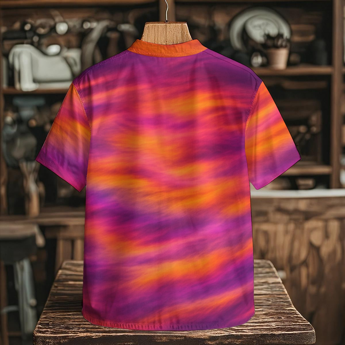 Men's Henley Shirt With Chest Pocket