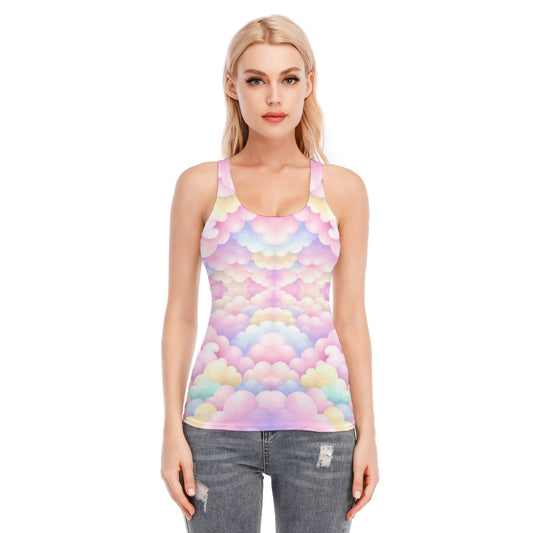Women's Racer Vest | 190GSM Cotton