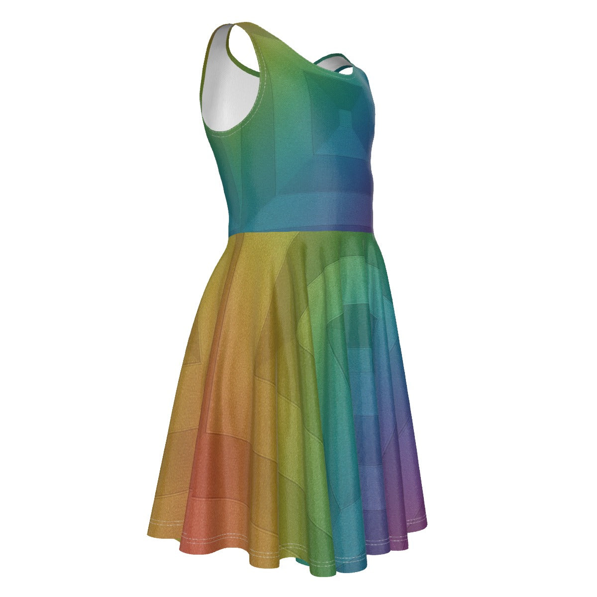 Unisex Kid's Sleeveless Vest Dress