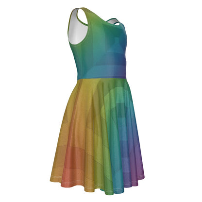 Unisex Kid's Sleeveless Vest Dress