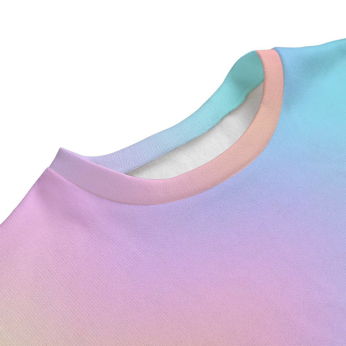 Unisex Drop-shoulder Knitted Fleece Sweater - view 3