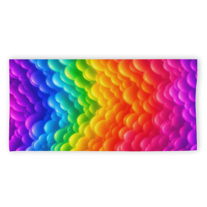 Adult Beach towel Vertical Style Printed in USA|320GSM