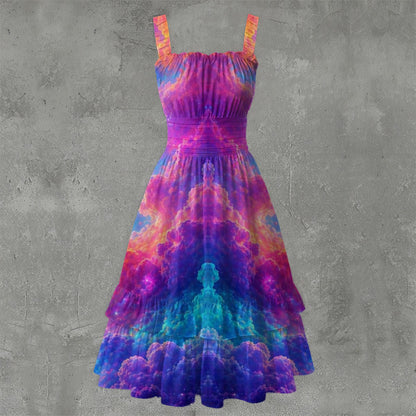 Women‘s Ruffle Hem Dress
