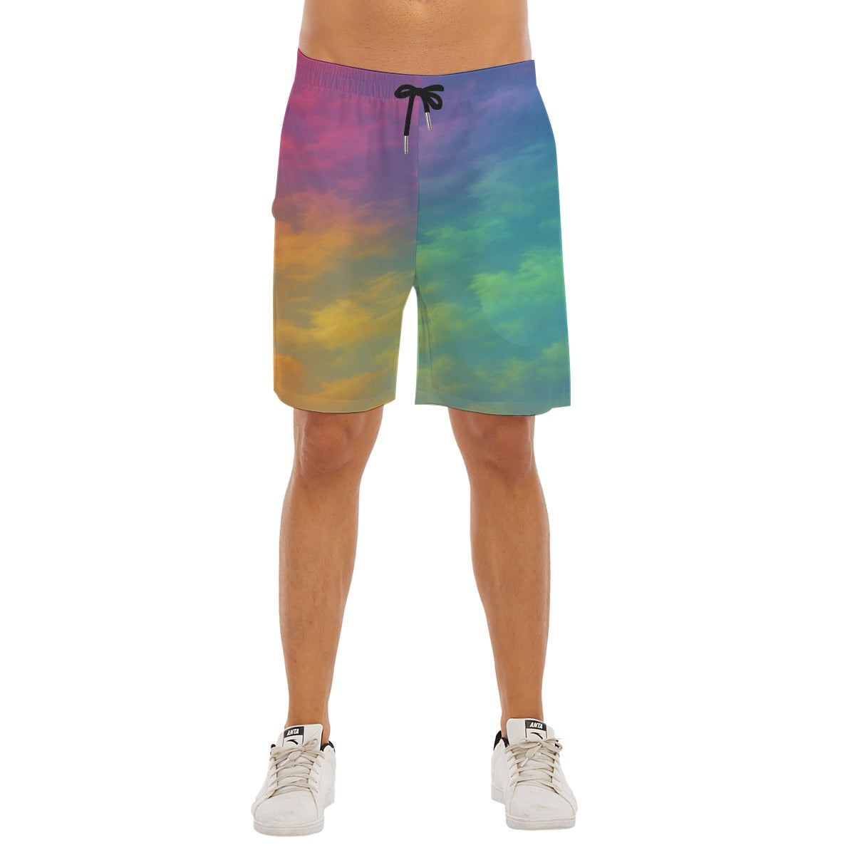 Men's Beach Shorts With Elastic Waist