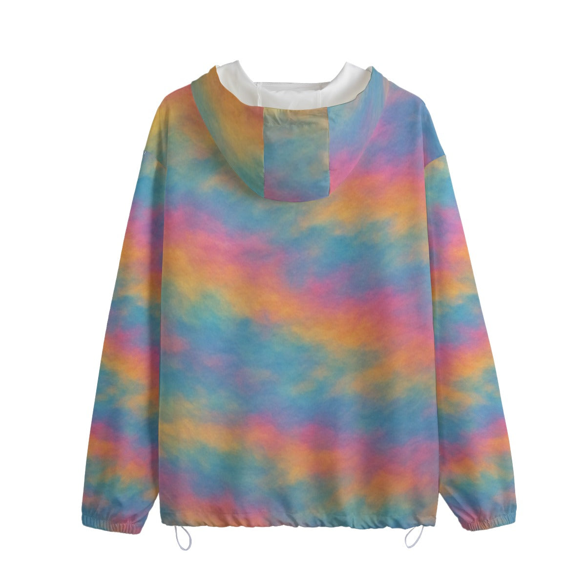 Unisex Pullover Jacket With Zipper Closure