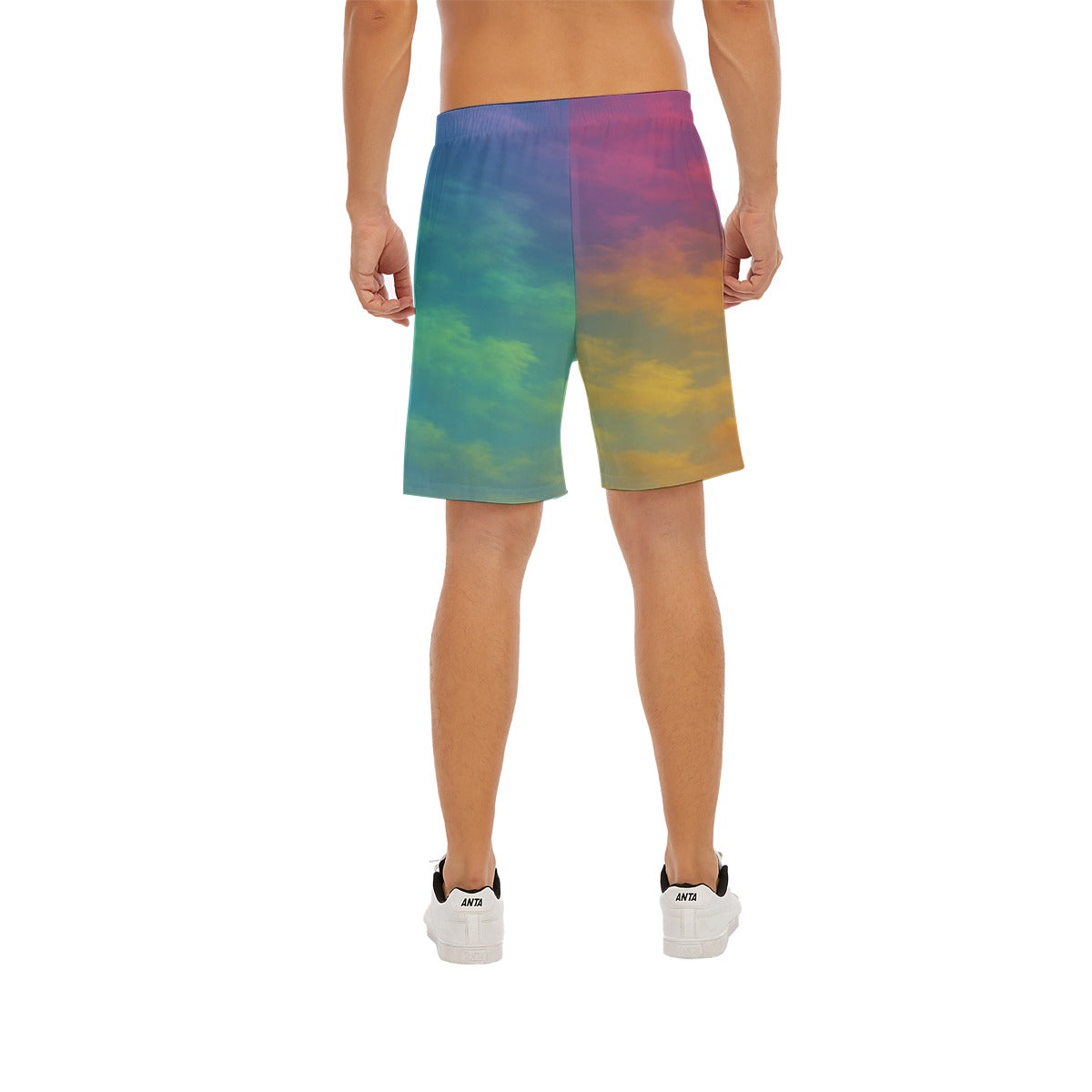 Men's Beach Shorts With Elastic Waist