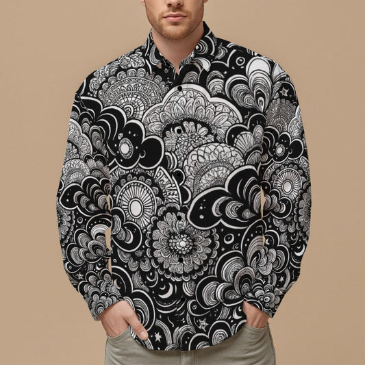 Men's Slim Fit Long Sleeve Shirt