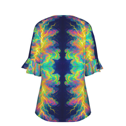 Women's T-shirt With Bell Sleeve