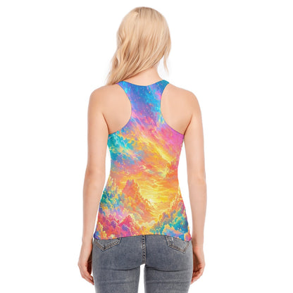 Women's Racer Vest | 190GSM Cotton